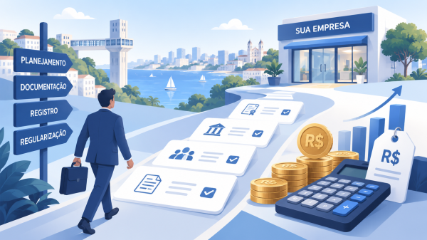 Quanto custa abrir uma empresa em Salvador em 2026: os valores oficiais